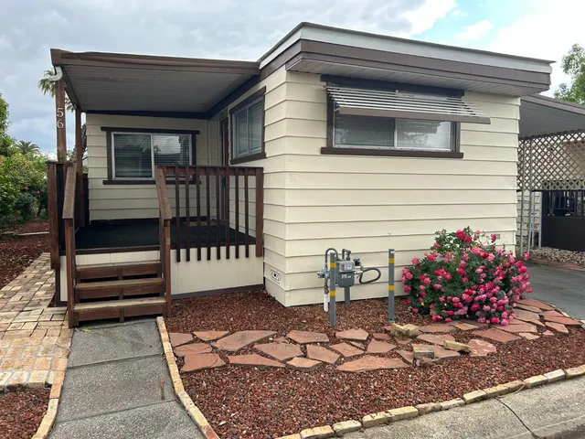 a view of a entryway door front of house