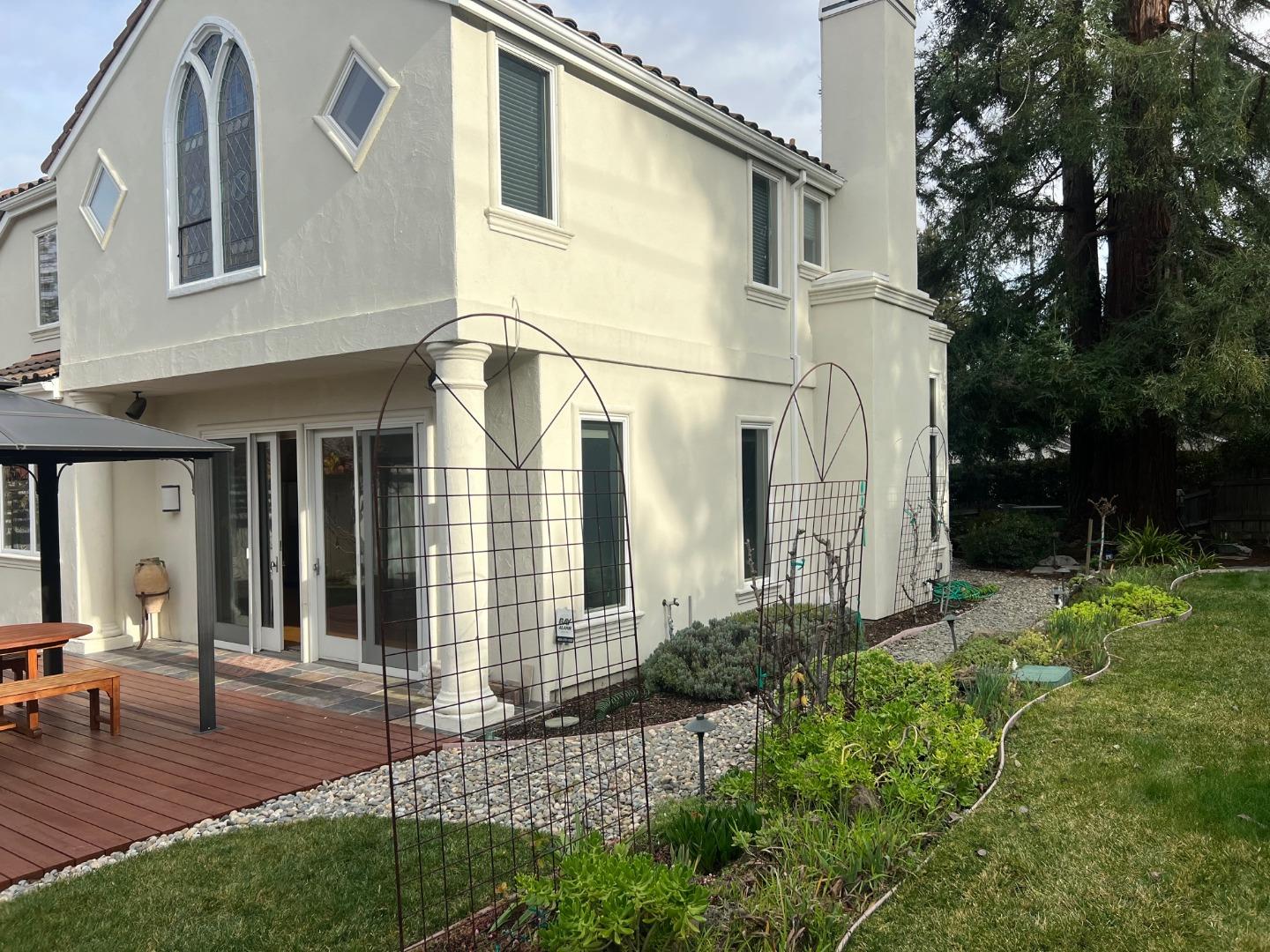 2198 Avy Avenue Menlo Park, CA 94025 - Photo 34 of 39 a view of a back yard of the house