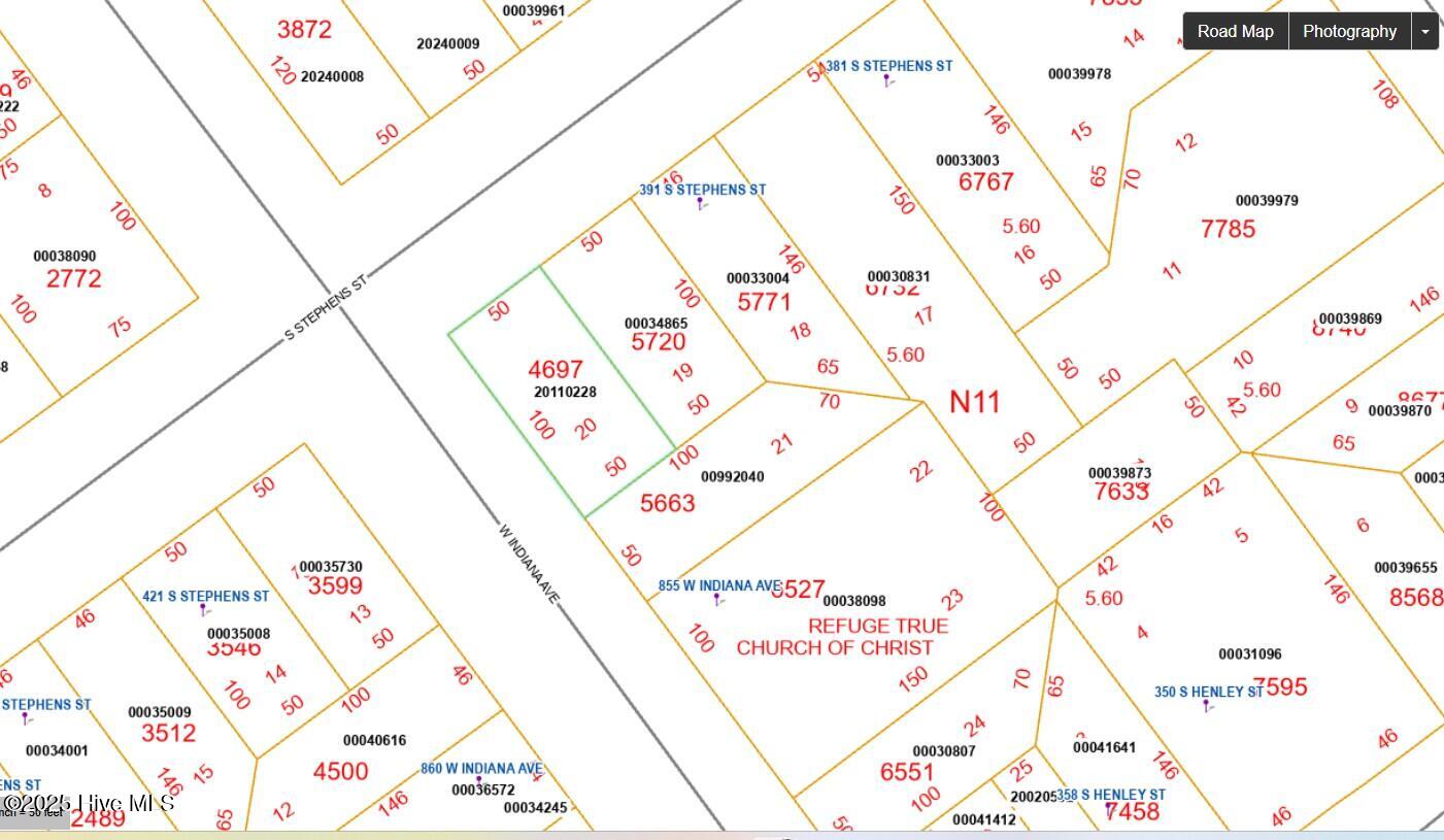 Tbd West Indiana Avenue Southern Pines, NC 28387 - Photo 2 of 2 GIS Map Photo