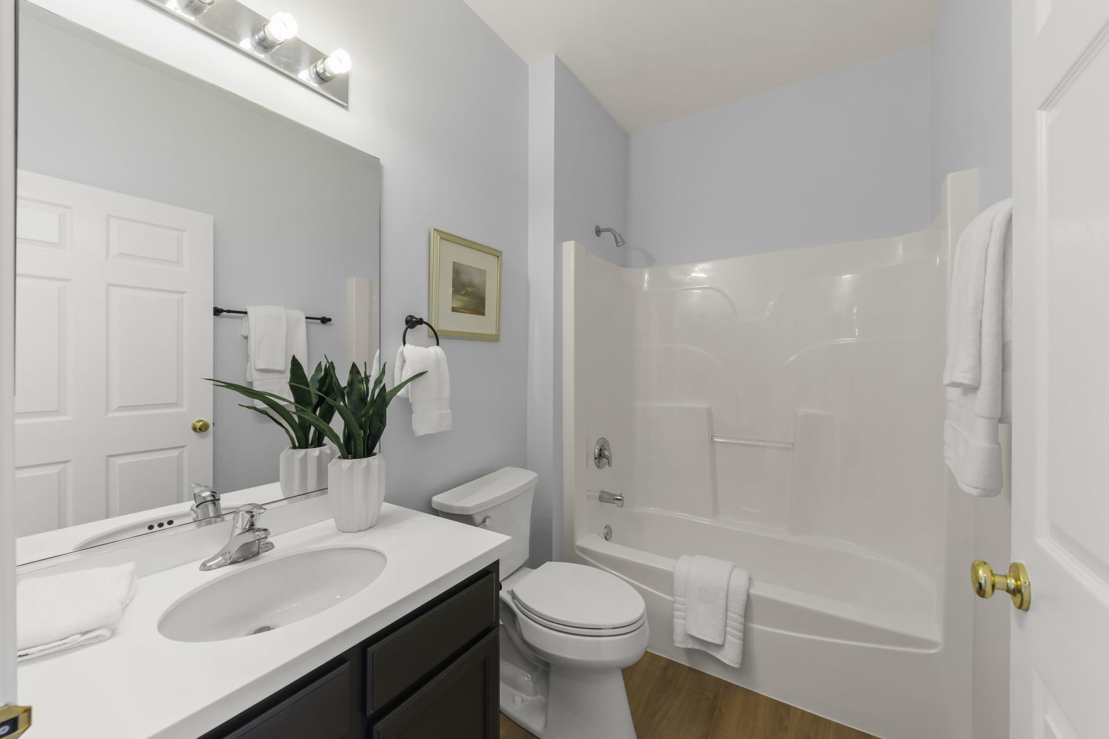 5 Player Court Bolingbrook, IL 60490 - Photo 13 of 37 a bathroom with a sink toilet and shower