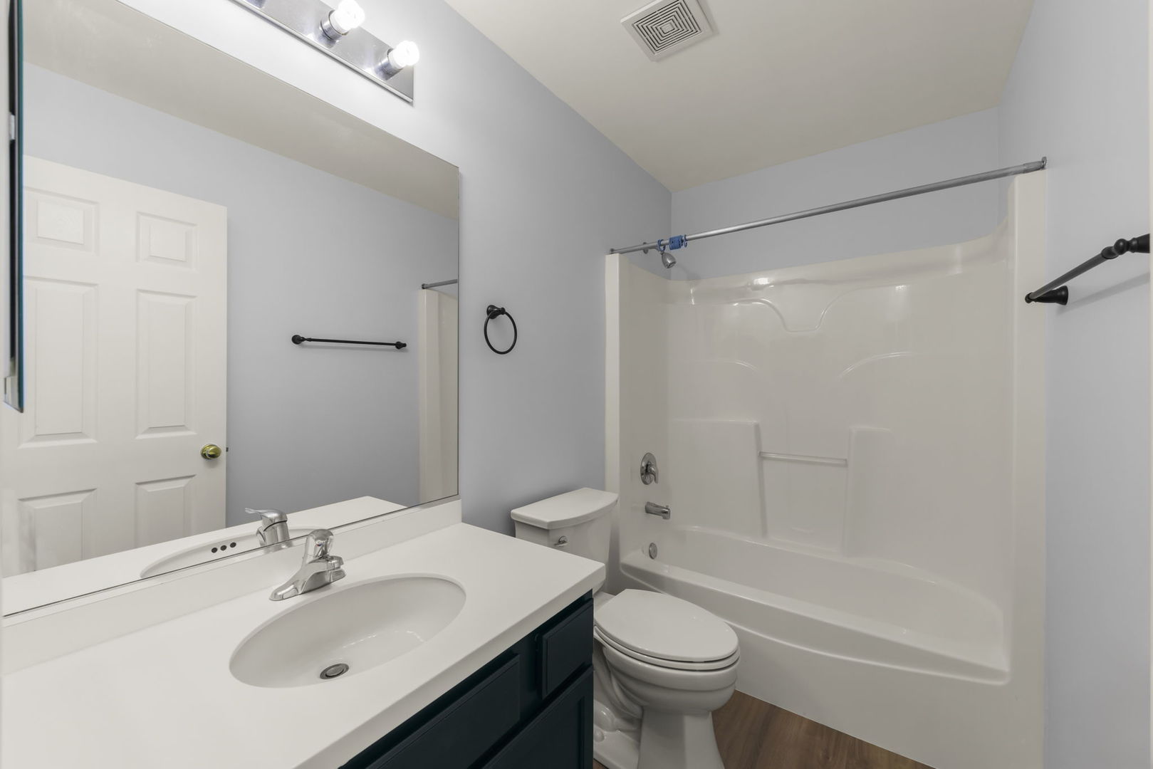 5 Player Court Bolingbrook, IL 60490 - Photo 26 of 37 a bathroom with a sink mirror toilet and bathtub