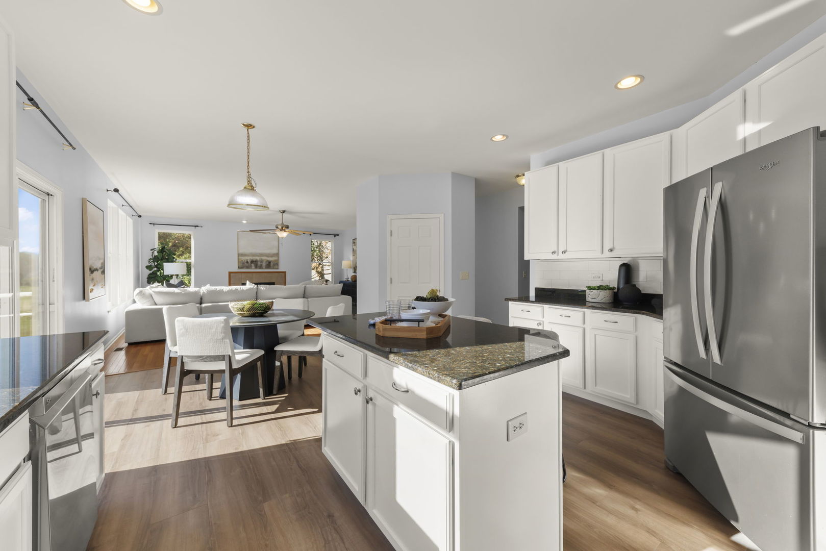 5 Player Court Bolingbrook, IL 60490 - Photo 9 of 37 a kitchen with a sink stove and refrigerator