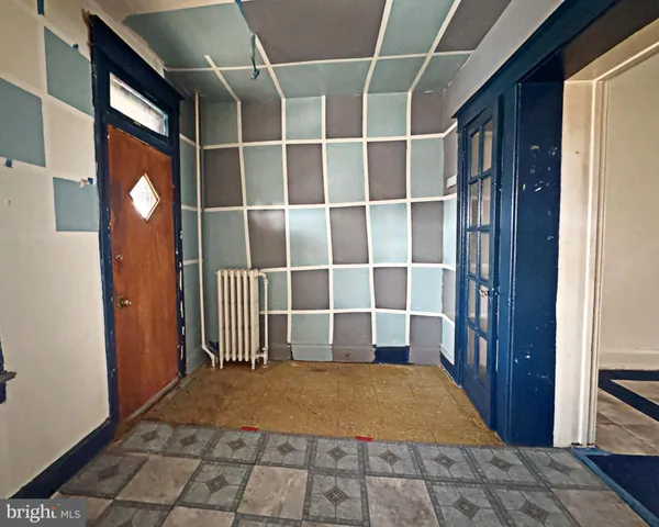 a view of front door