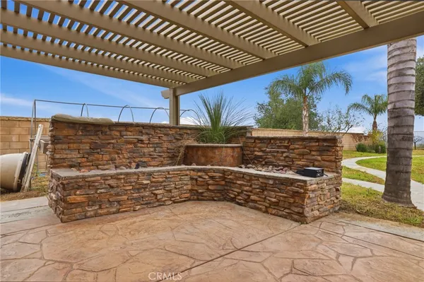 a view of outdoor seating