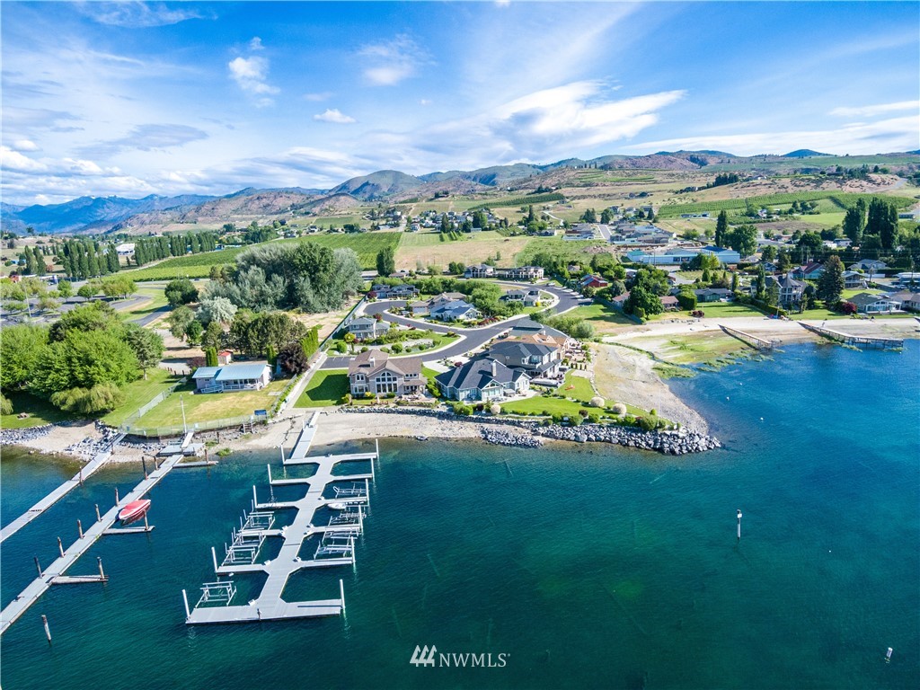100 Wall Street Manson, WA 98831 - Photo 15 of 20 a view of a city with lawn chairs