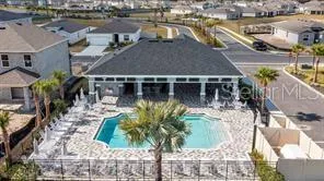 a view of dining room with furniture