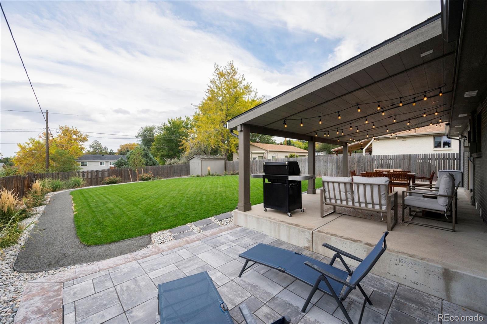 186 Quaker Street Golden, CO 80401 - Photo 42 of 50 a view of a patio with a yard