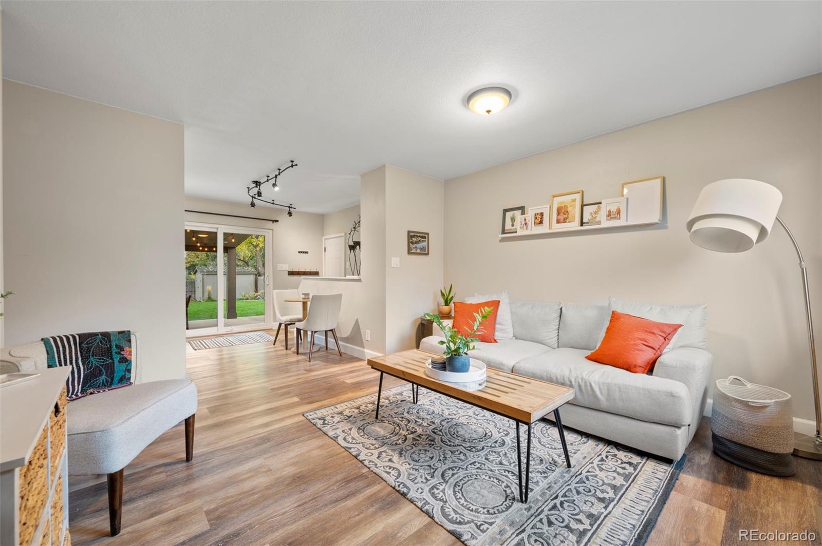 186 Quaker Street Golden, CO 80401 - Photo 6 of 50 a living room with furniture and wooden floor