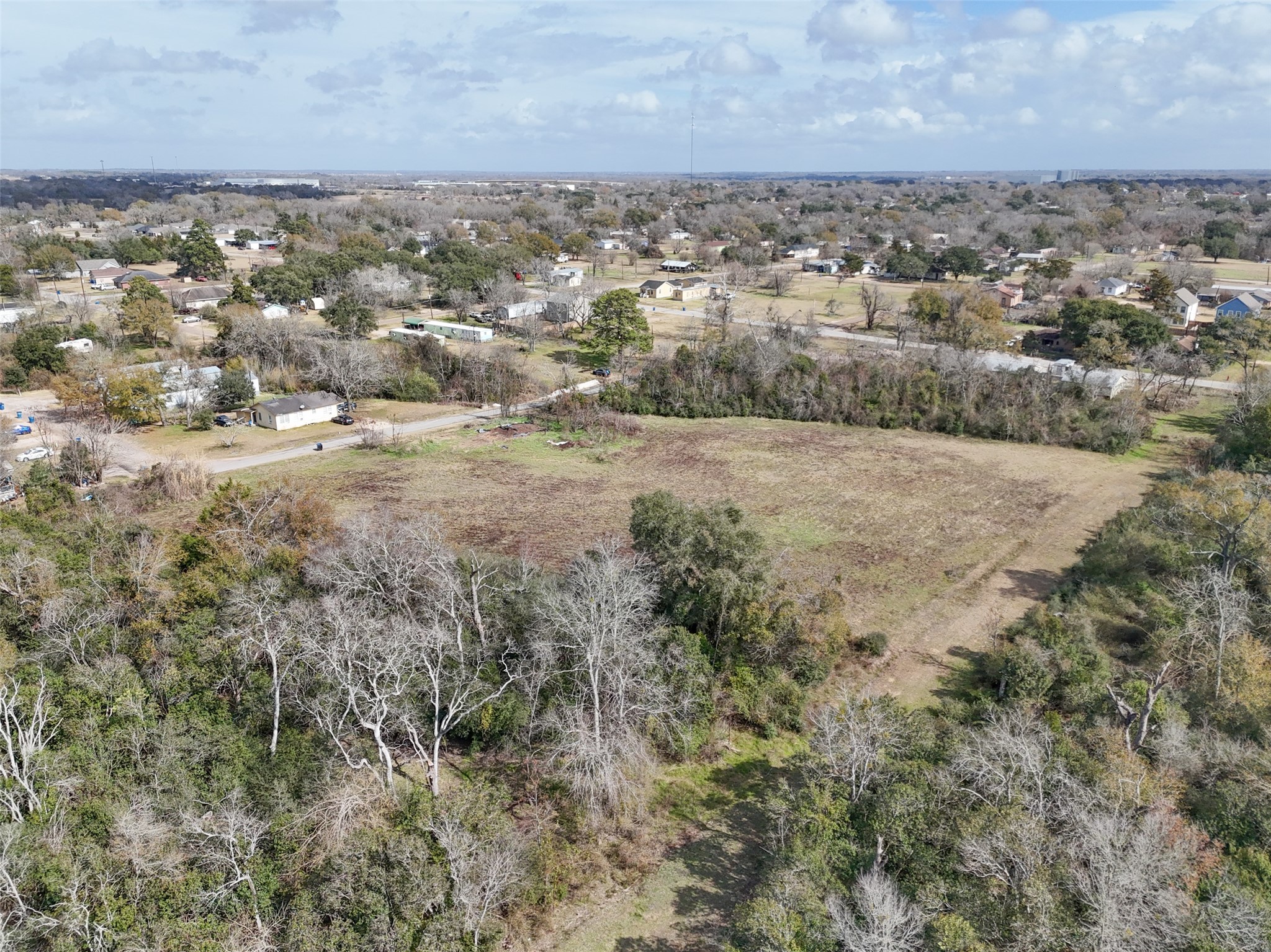 Tbd Tbd 22nd Hempstead, TX 77445 - Photo 12 of 20 From this angle, the property’s generally level terrain and generous footprint are clearly visible, creating flexibility for future use.