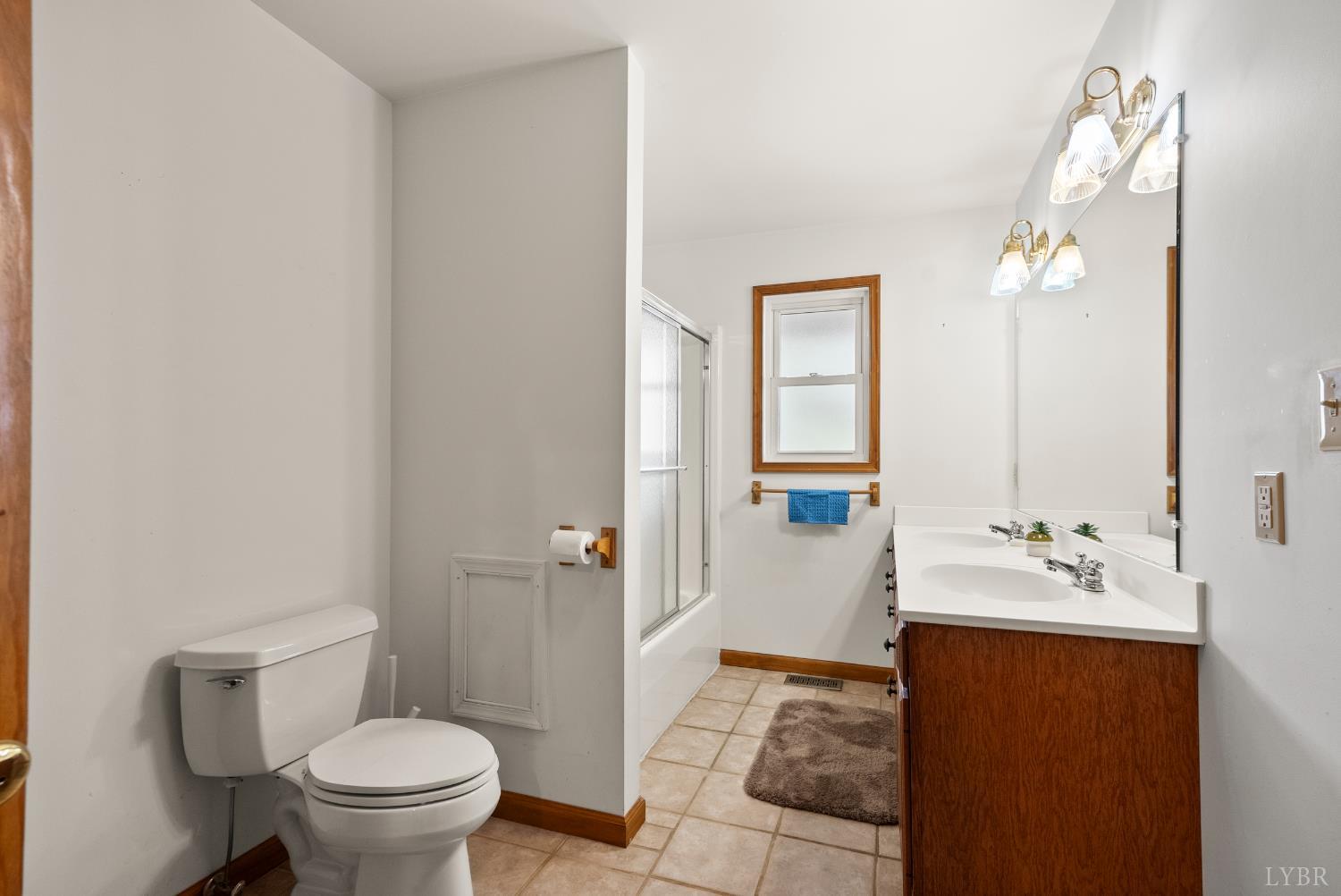 1704 Dearing Ford Road Altavista, VA 24517 - Photo 34 of 82 a bathroom with a sink a toilet and mirror