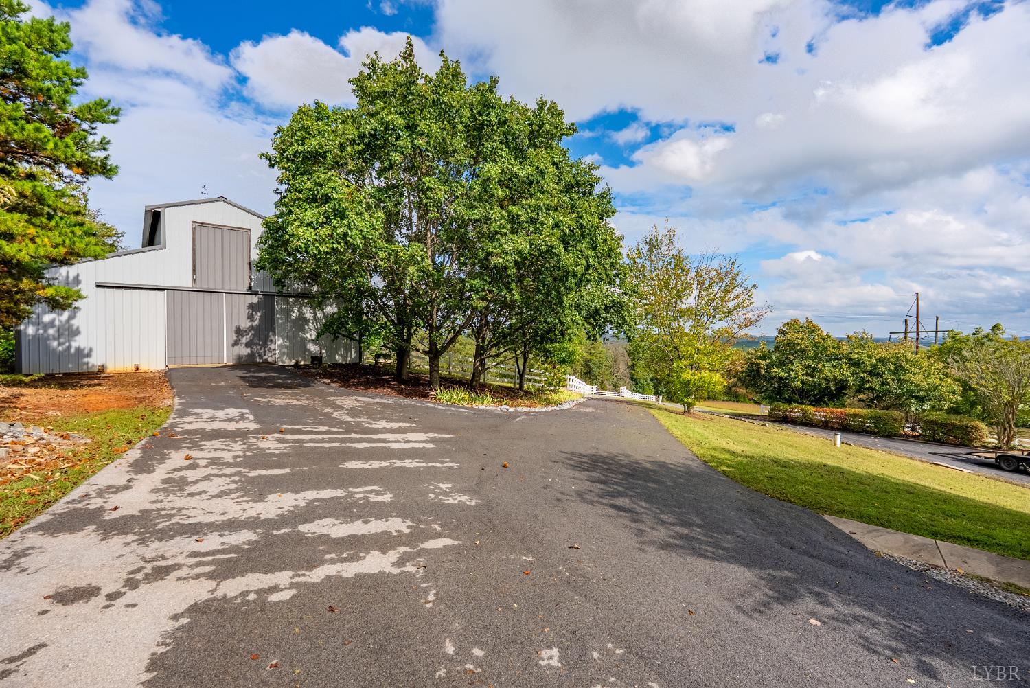 1704 Dearing Ford Road Altavista, VA 24517 - Photo 50 of 82 a view of a yard with plants and trees