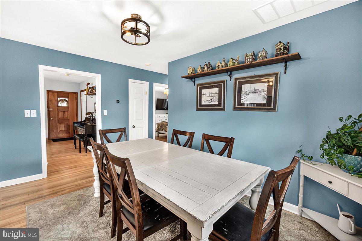 7201 Mountain Church Road Middletown, MD 21769 - Photo 9 of 37 a view of a dining table and chairs in a room