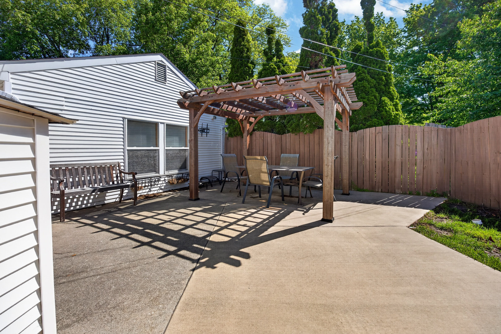 18 Mc Cormick Boulevard Normal, IL 61761 - Photo 20 of 25 a view of house with backyard and sitting area