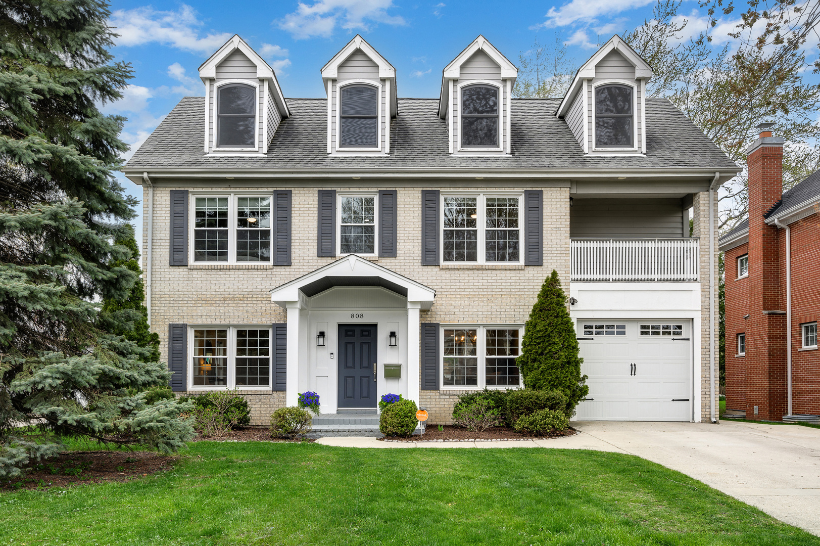 808 Rolling Pass Glenview, IL 60025 - Photo 1 of 33 a front view of a house with a yard