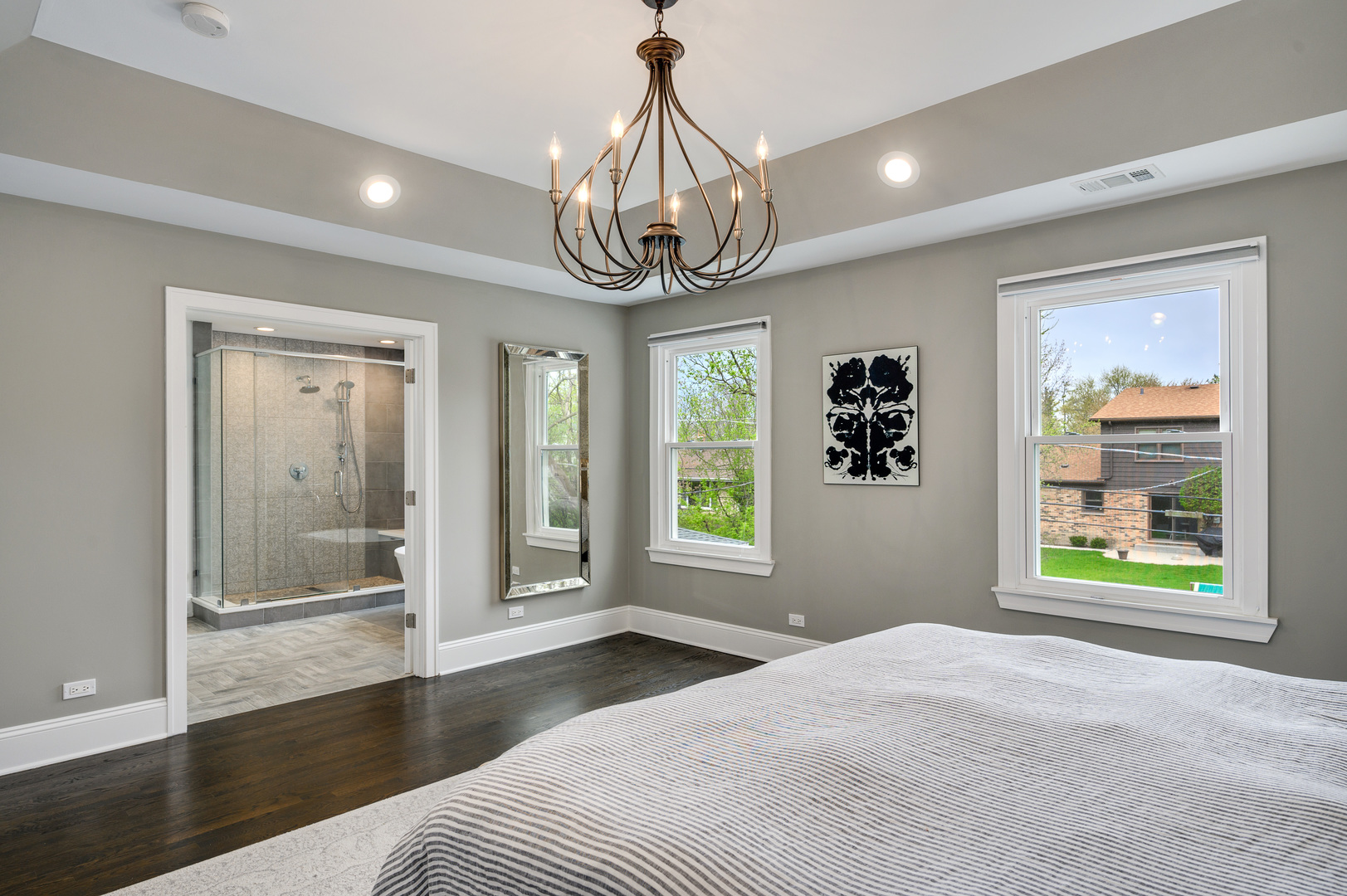 808 Rolling Pass Glenview, IL 60025 - Photo 16 of 33 a bedroom with a bed and a window