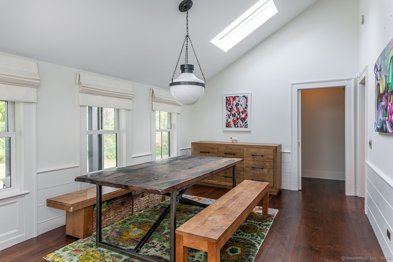 30 Knibloe Hill Road Sharon, CT 06069 - Photo 13 of 32 a view of a dining room with furniture