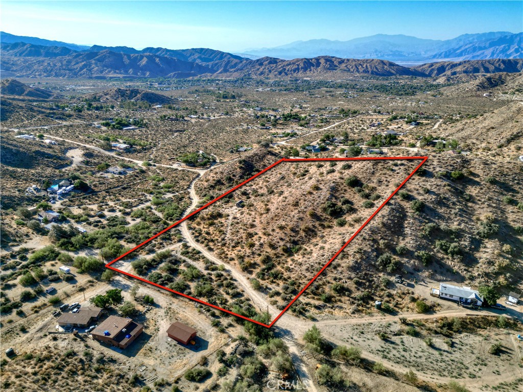 0 Pinon Avenue Morongo Valley, CA 92256 - Photo 24 of 24 an aerial view of residential houses with outdoor space