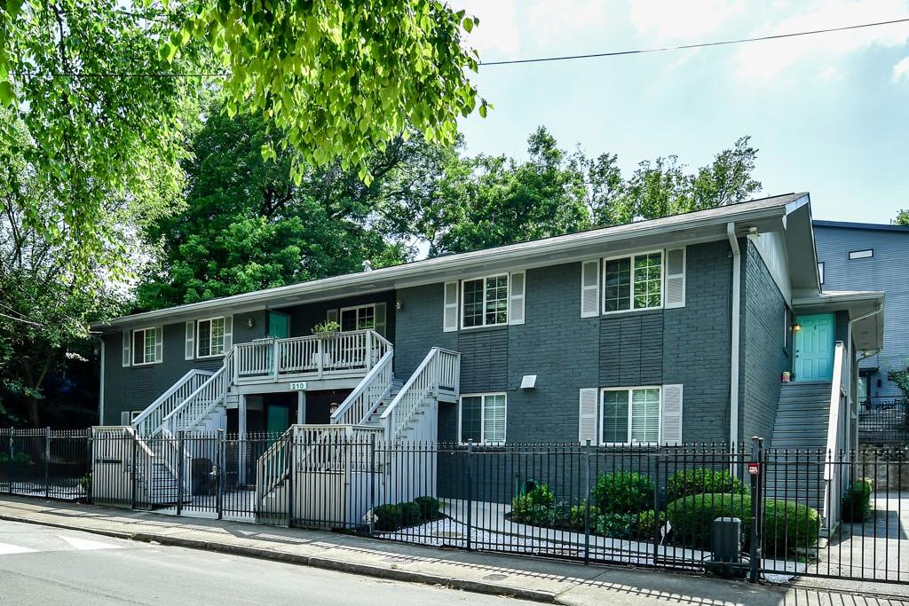 210 Sampson Street Northeast, Unit 5 Atlanta, GA 30312 - Photo 16 of 33 front view of a house with a street
