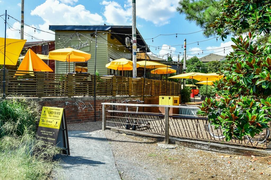 210 Sampson Street Northeast, Unit 5 Atlanta, GA 30312 - Photo 21 of 33 an outdoor space with swimming pool and furniture