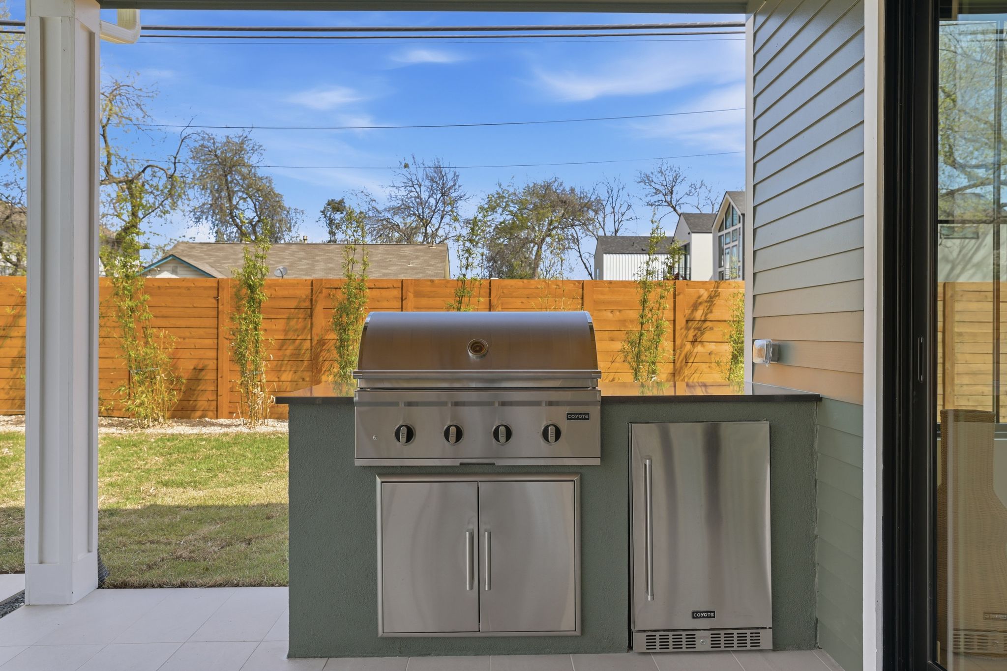 4500 Jinx Avenue Austin, TX 78745 - Photo 35 of 40 Fenced backyard featuring area for grilling and a patio area