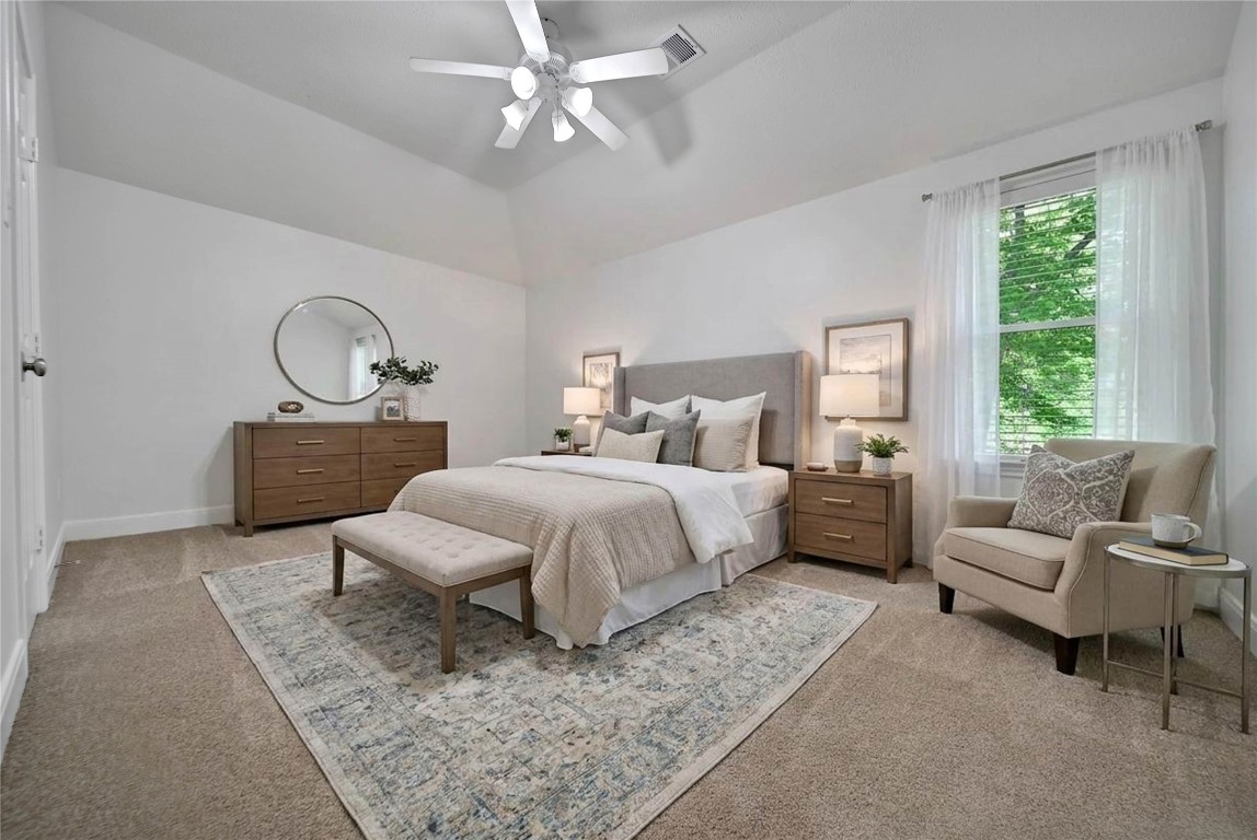 19 Millwright Place The Woodlands, TX 77382 - Photo 27 of 45 The secondary bedrooms are spacious and bright with sizeable walk-in closets.