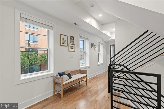 a car parked in front of a building