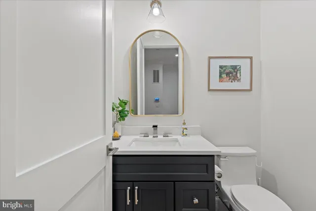 a front view of a building with street view