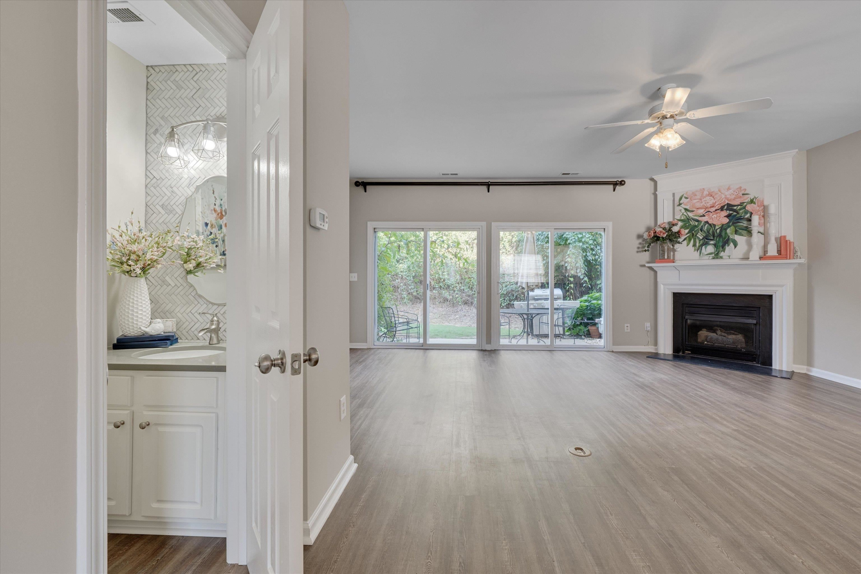 5101 Echo Ridge Road Raleigh, NC 27612 - Photo 9 of 27 WOW your guests with this updated half bath! Powder Room