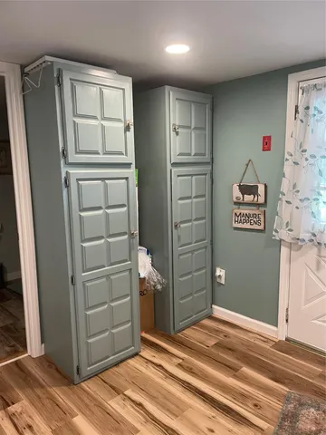 a view of a storage & utility room