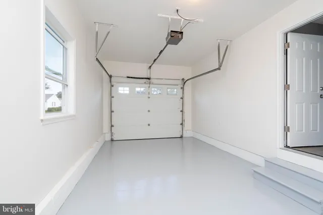 a view of a room with an empty space