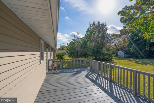 a view of balcony and deck