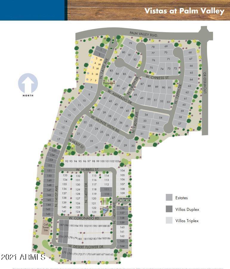 14049 West Coronado Road Goodyear, AZ 85395 - Photo 4 of 4 Site Plan