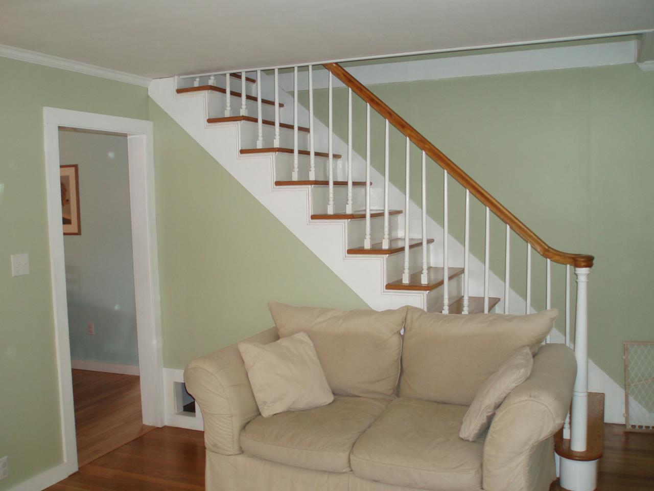 32 Woodlawn Avenue North Adams, MA 01247 - Photo 8 of 15 Living room w/ staircase