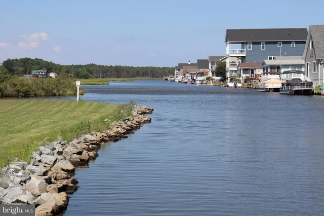 a view of a city and ocean view