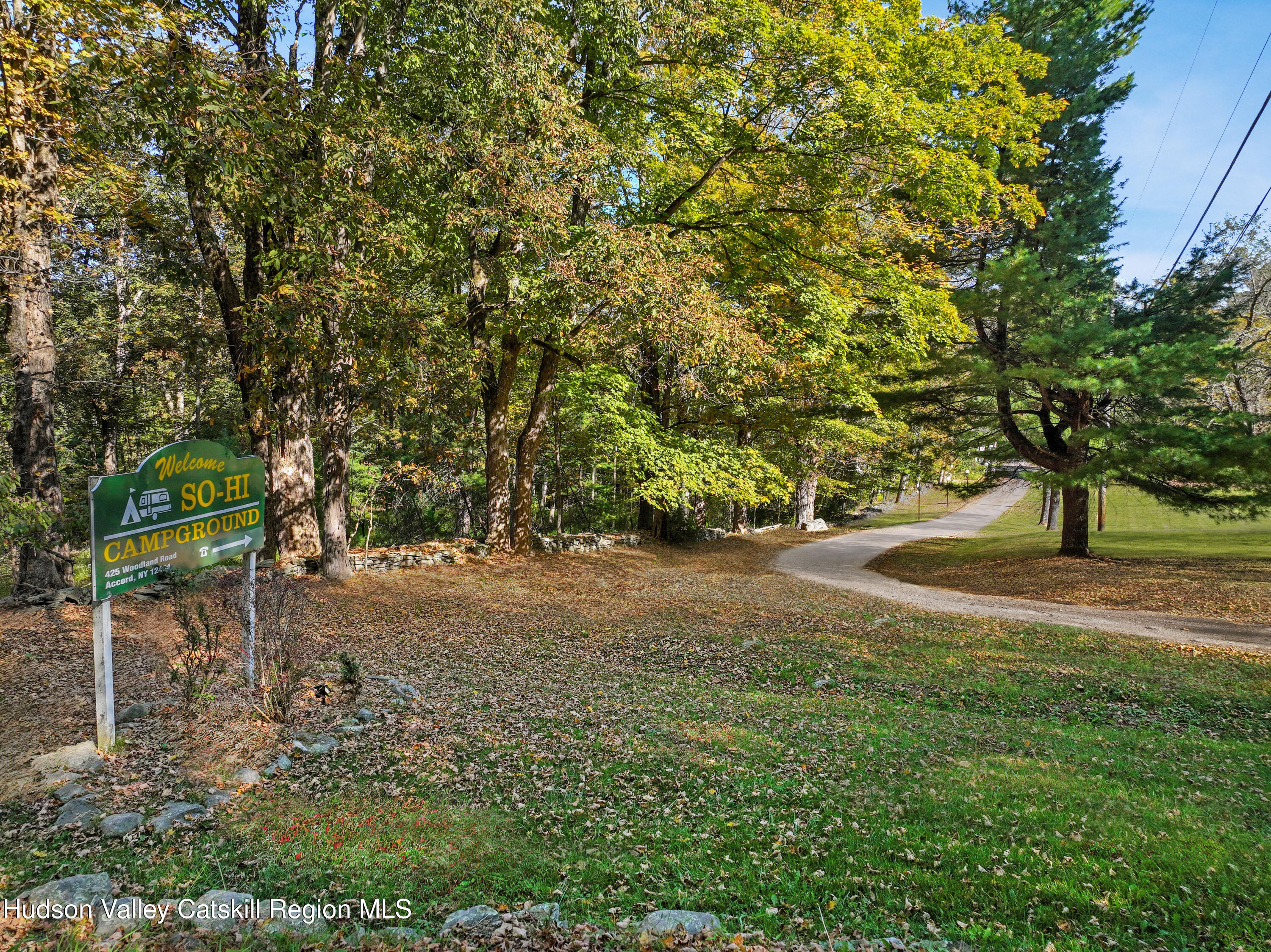 425 Woodland Road Accord, NY 12404 - Photo 14 of 28 a view of backyard with green space