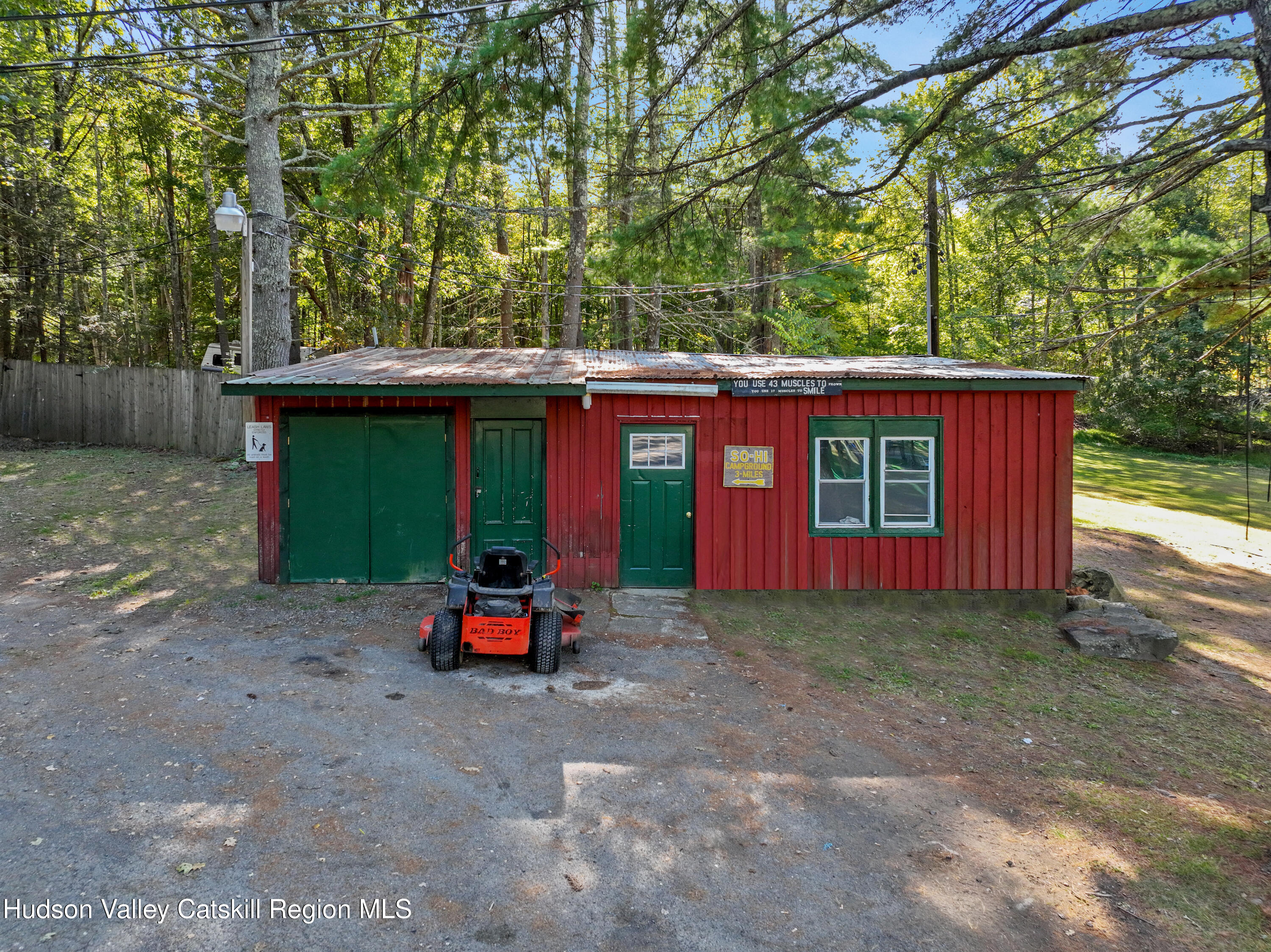 425 Woodland Road Accord, NY 12404 - Photo 23 of 28 a front view of a house with garden