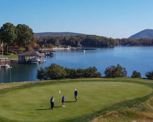 a view of outdoor space with lake view
