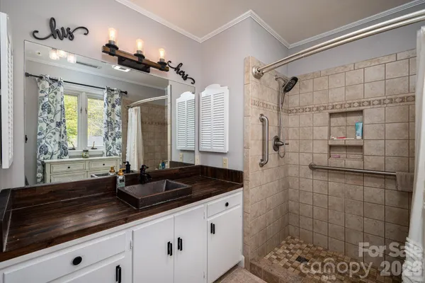 a view of a hallway with kids room