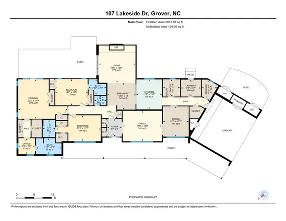 $620,000 | 107 Lakeside Drive, Grover, NC 28073