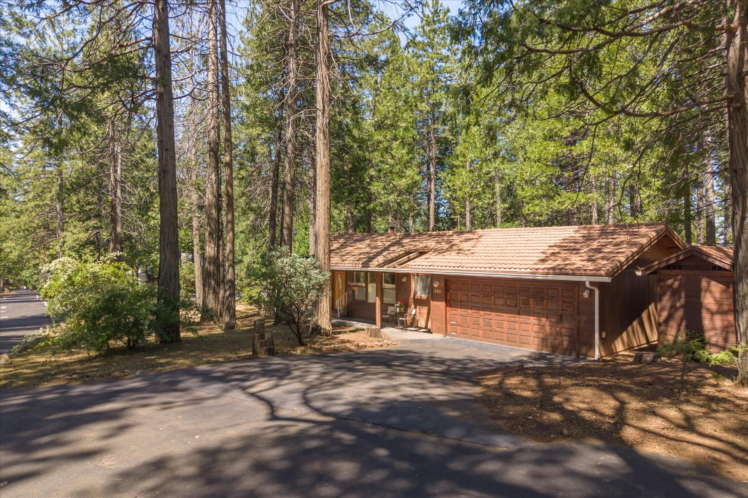 680 Larkspur Lane Murphys, CA 95247 - Photo 3 of 41 a view of a house with a yard and tree s