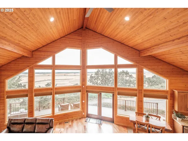 a very nice looking room with a large window