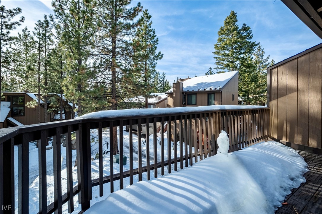 105 Rubicon Circle North, Unit B Stateline, NV 89449 - Photo 26 of 32 a view of balcony with furniture