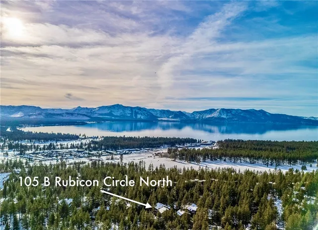 a view of lake and mountain