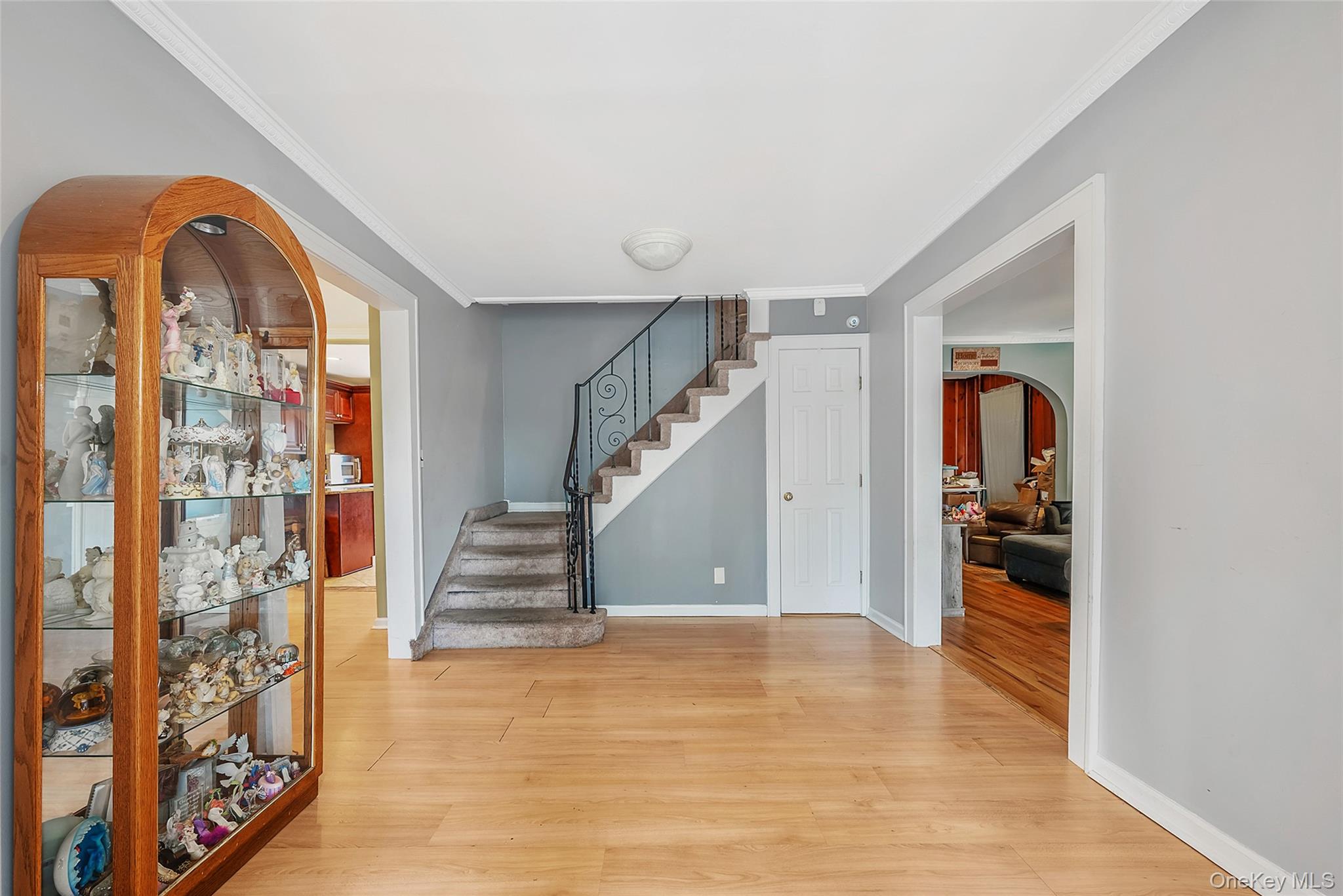 80 George Street Babylon, NY 11702 - Photo 18 of 41 a view of entryway and hall with wooden floor