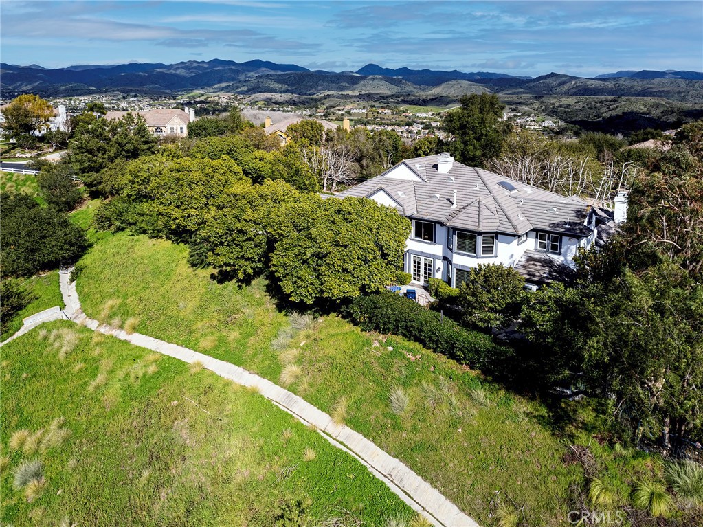 a view of lake and mountain