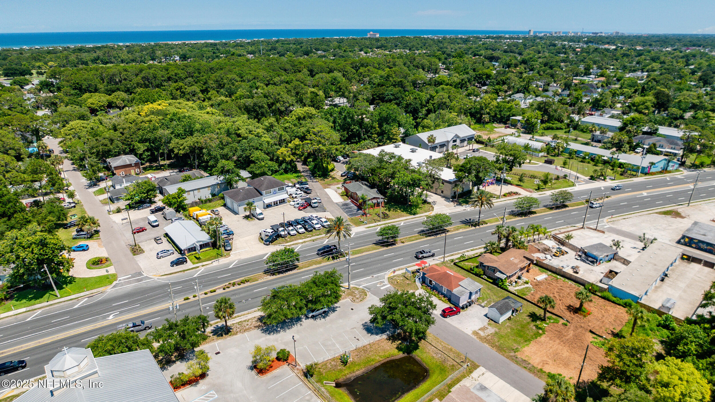 1887 Mayport Road Atlantic Beach, FL 32233 - Photo 42 of 50 an aerial view of residential houses with outdoor space