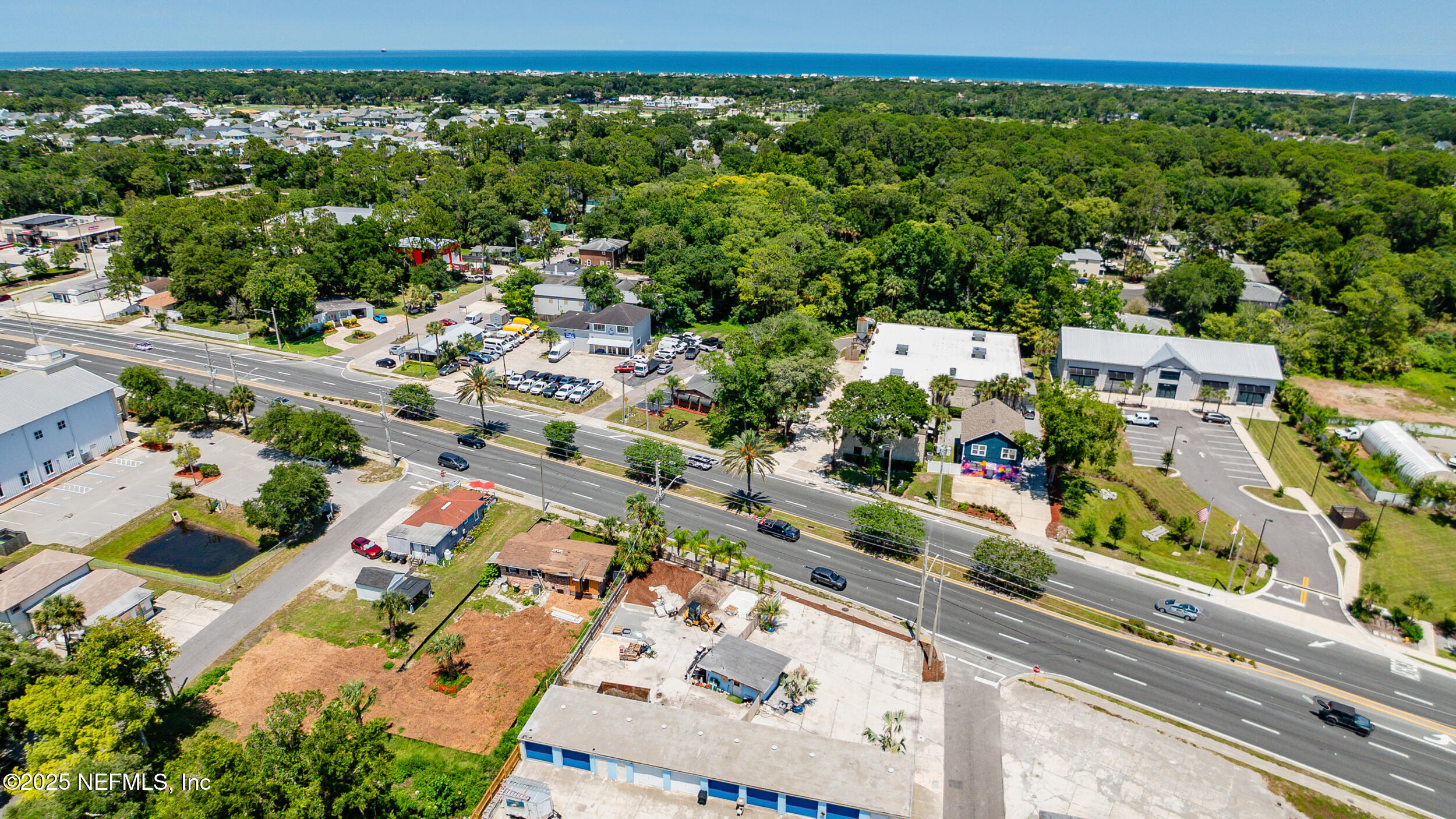 1887 Mayport Road Atlantic Beach, FL 32233 - Photo 43 of 50 an aerial view of residential houses with outdoor space