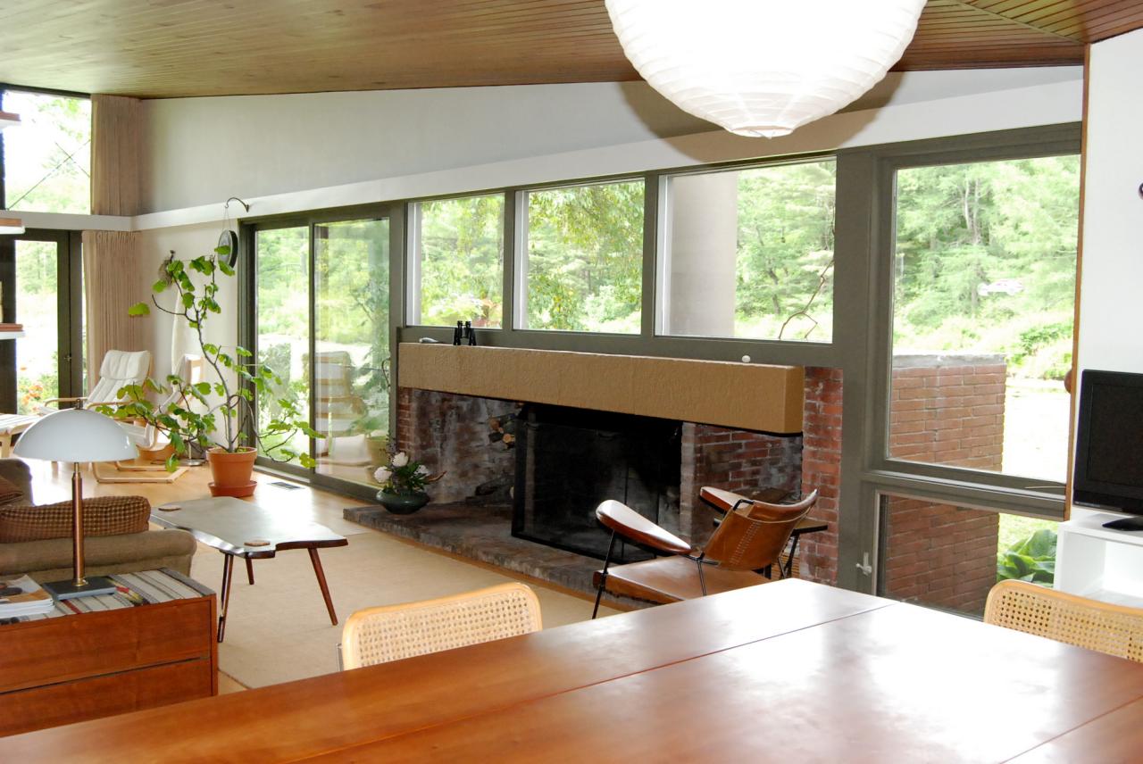 24 Blue Hill Road Monterey, MA 01245 - Photo 10 of 35 a living room with furniture and a fireplace