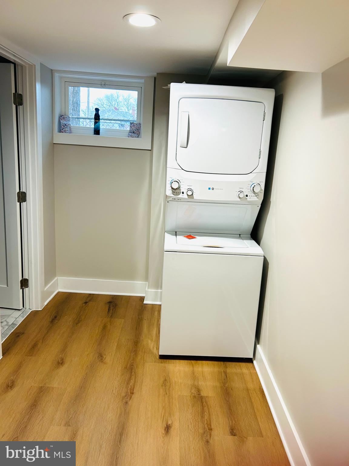 1516 Hamilton Street Northwest Washington, DC 20011 - Photo 13 of 14 a view of a storage & utility room with washer and dryer