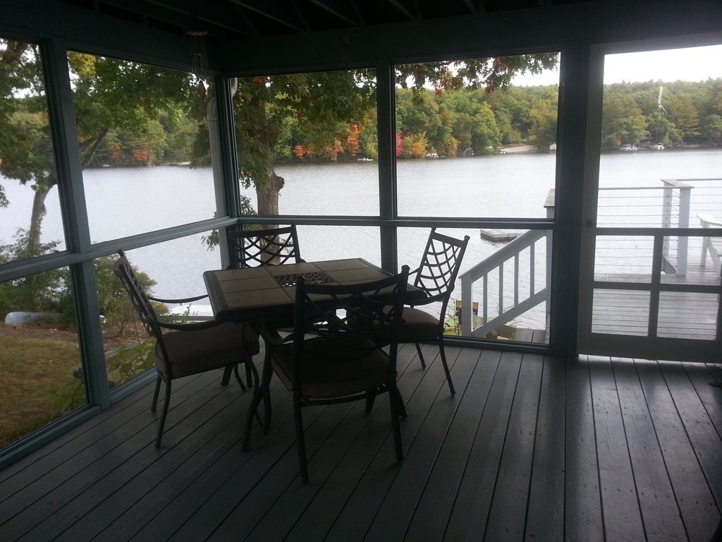 19 Pointview Road Ware, MA 01082 - Photo 11 of 19 a view of a balcony with furniture and wooden floor